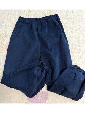 Cecil & Lou 4T Navy Corduroy Pull-On Elastic Waist Cuff Lined Unisex